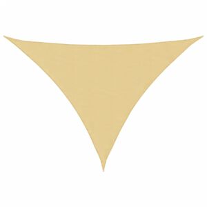 vidaXL Toldo de vela poli&eacute;ster oxford 100% arena 7x5x5 m