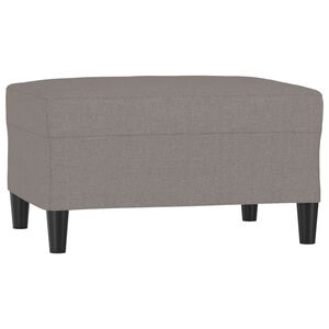 vidaXL Reposapi&eacute;s de tela gris taupe 70x55x41 cm
