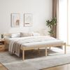 vidaXL Cama para personas mayores madera maciza de pino 200x200 cm