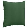 vidaXL Cojines de sofá 2 pcs Verde oscuro 80 x 80 cm Tela de pana