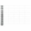 vidaXL Valla de campo Plateado 25 x 1 m Acero galvanizado