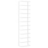 vidaXL Toallero de acero blanco 24x12x96 cm