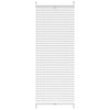 vidaXL Persiana plisada blanca 40x150 cm