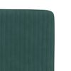 vidaXL Sillas de comedor 4 unidades terciopelo verde oscuro
