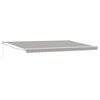 vidaXL Toldo retr&aacute;ctil Gris Claro 500 x 300 x 165 cm