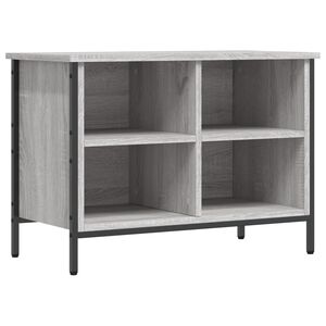 vidaXL Zapatero madera de ingenier&iacute;a gris Sonoma 69x35x50 cm