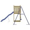 vidaXL Parque infantil de exterior madera de pino impregnada