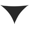 vidaXL Toldo de vela poli&eacute;ster oxford 100% negro 7x5x5 m