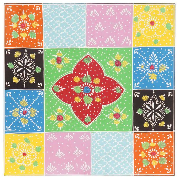 vidaXL Mesa Nido Marrón 38 x 38 x 41.5 cm Madera maciza de Mango