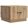 vidaXL Mesa de Caf&eacute; Roble artisan 49 x 50 x 37 cm Madera de Ingenier&iacute;a
