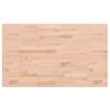 vidaXL Tablero rectangular de madera maciza de haya 100x60x1,5 cm
