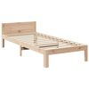 vidaXL Estructura de cama sin colch&oacute;n madera maciza de pino 80x200 cm