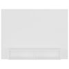 vidaXL Mueble de TV de pared madera contrachapada blanco 120x23,5x90cm