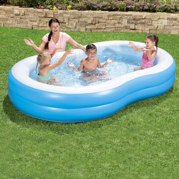 Bestway Piscina familiar Big Lagoon 262x157x46 cm