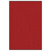 vidaXL Felpudo Rojo y Negro 120 x 180 cm 100% Poliamida