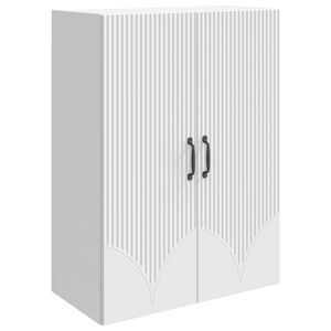 vidaXL Armario de pared 66 x 34,5 x 90 cm Madera de ingenier&iacute;a Blanco
