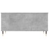 vidaXL Mesa de centro madera contrachapada gris hormig&oacute;n 90x44,5x45 cm