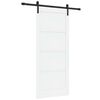 vidaXL Puerta Corredera 86 x 198,5 cm Madera de ingenier&iacute;a