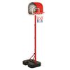 vidaXL Juego de canasta de baloncesto port&aacute;til ajustable 138,5-166 cm