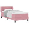 vidaXL Cama tipo Box Spring con cabecera Rosa 80 x 200 cm Terciopelo