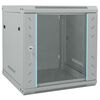 vidaXL Armario de red con almacenamiento Gris 53 x 60 x 60 cm Acero