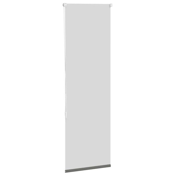 vidaXL Estor Enrollable Opaco gris 55x130 cm Tela Ancho 50,7 cm