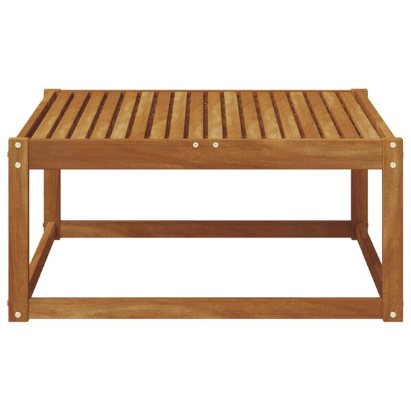 vidaXL Reposapi&eacute;s de exterior Madera de Acacia S&oacute;lida Natural