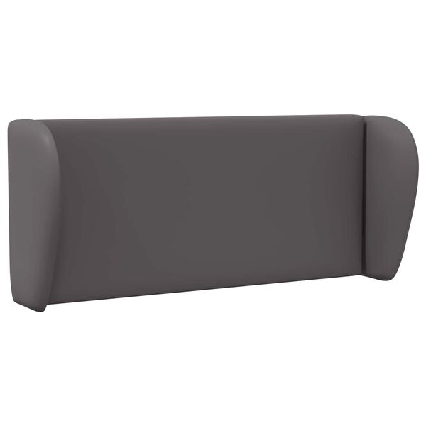 vidaXL Oreja de cabecero Gris Tenue 40 x 23 x 6 cm PVC