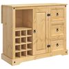 VidaXL Almacenamiento de cocina Cera de Miel 112 x 70 x 91,5 cm