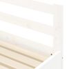 vidaXL Sof&aacute; cama nido madera maciza de pino blanco 90x200 cm