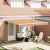 vidaXL Toldo Retr&aacute;ctil Multicolor 400 x 350 cm Tela y Metal