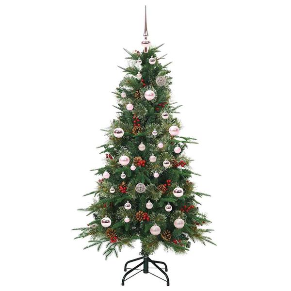 vidaXL &Aacute;rbol de Navidad artificial con ramas articuladas Verde 150 cm