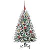 vidaXL &Aacute;rbol de Navidad artificial Verde y 120 cm PVC y Metal