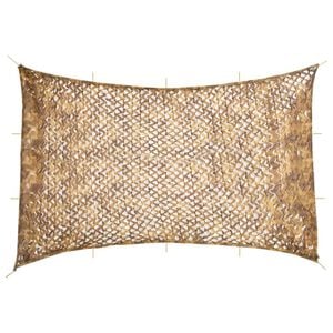 vidaXL Red de camuflaje con bolsa de almacenamiento arena 833x609 cm