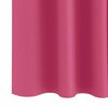 vidaXL Cortinas Opacas con Anillas 2 pcs Rosa Brillante 175 x 140 cm