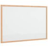 vidaXL Pizarra magn&eacute;tica con marco de madera de pino macizo 60x40 cm