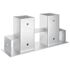 Ayuda para Apilar Le&ntilde;a 12 pcs Plateado 34 x 10 x 15 cm Acero