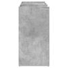 vidaXL Armario de Golf Liso Gris Concreto 102 x 45 x 85,5 cm
