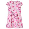 vidaXL Vestido infantil rosa claro 116