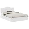 vidaXL Cama con almacenamiento 140 x 190 cm Madera de ingenier&iacute;a