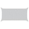 vidaXL Toldo Vela de Sombra Gris claro y blanco. 4 x 2 m