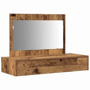 vidaXL Mesa Tocador Marr&oacute;n 100 x 40 x 70 cm Madera de ingenier&iacute;a