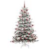vidaXL &Aacute;rbol de Navidad artificial con ramas articuladas 180 cm