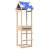 vidaXL Torre de Juego Marr&oacute;n Madera de Pino Maciza