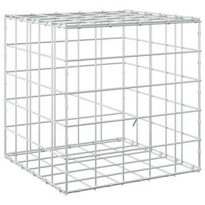 vidaXL Gabi&oacute;n con Alambre de 3,5 mm y Malla de 10x10 cm 50x50x50 cm