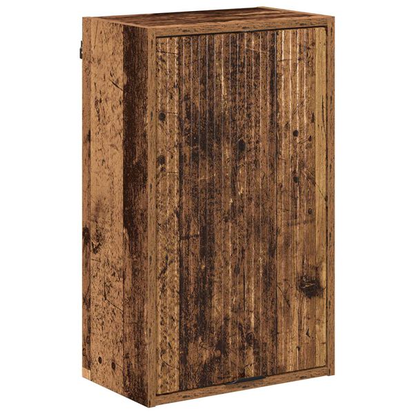 vidaXL Gabinete de Ba&ntilde;o con puerta Madera Vieja 39 x 23,5 x 65 cm
