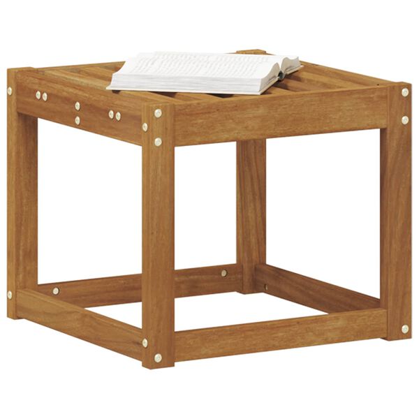 vidaXL Banco de taburete Natural 43 x 43 x 37 cm
