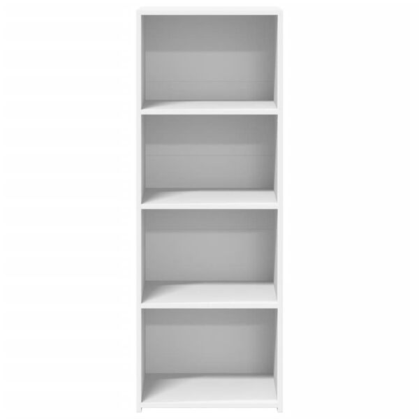 vidaXL Aparador alto madera ingenier&iacute;a blanco 45x41x124 cm