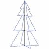 vidaXL &Aacute;rbol de Navidad 200 luces LED interior y exterior 98x150 cm
