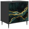 vidaXL Mueble de Cuarto de Ba&ntilde;o WIJHE Roble Negro 60 x 40 x 61 cm